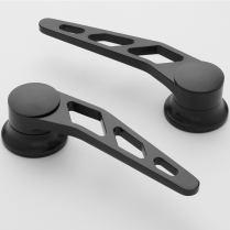 Lokar Inside Door Handles for Ford & GM 1949-Up - Black