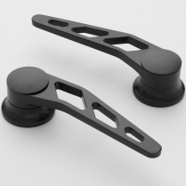 Lokar Inside Door Handles for Ford Pre 1949 - Black