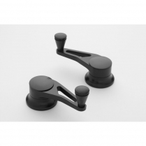Lokar Inside Vent Cranks for GM Pre 1948 - Black