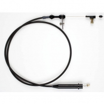 GM 4L60 Transmission Kickdown Cable - All Black