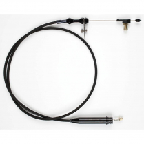 Mopar 727 Trans Kickdown Cable for Blower Drive - All Black