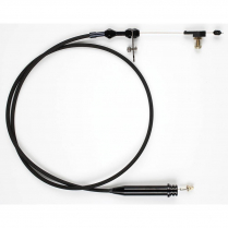 Mopar 904 Transmission Kickdown Cable - Black Braided SS