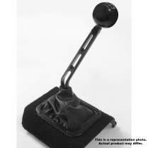 TKO 500 & 600 Manual 8" 1 Bend Shifter Stick - Black Alum