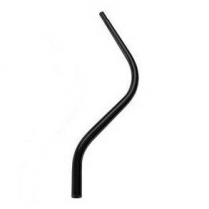 Lokar Thread On Bench Bend Shifter Stick - 16" Black