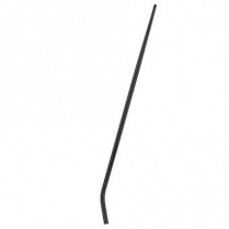 Lokar Compression Style 1 Bend Shifter Stick - 23" Black