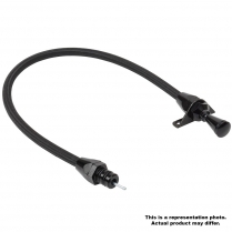 Firewall Mount 36" Trans Dipstick for GM 350/400 - Black