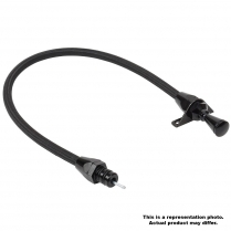 Firewall Mount Transmission Dipstick for GM 4L80 - Black